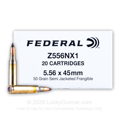 Image 1 of Federal 5.56x45mm Ammo