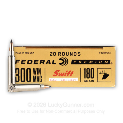 Image 2 of Federal .300 Winchester Magnum Ammo
