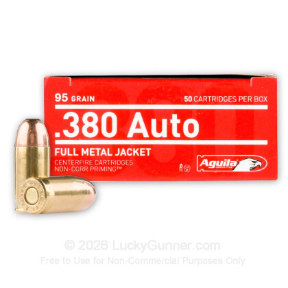 Image 1 of Aguila .380 Auto (ACP) Ammo