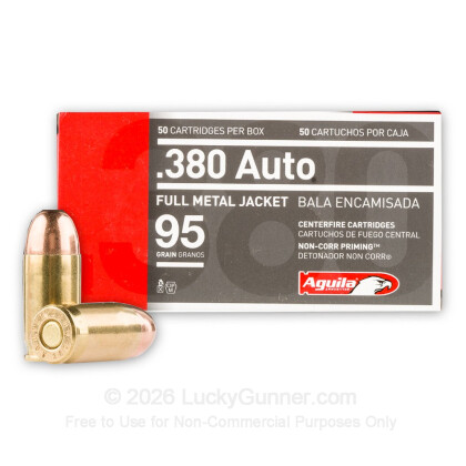 Image 2 of Aguila .380 Auto (ACP) Ammo