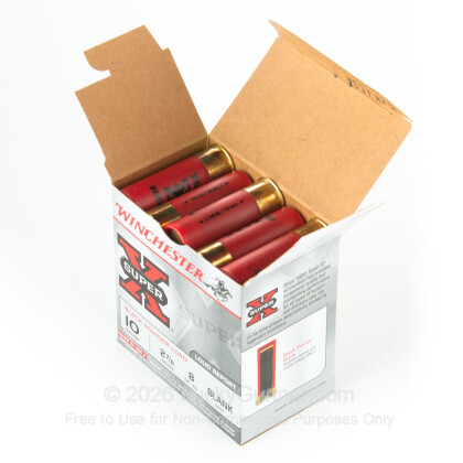Large image of 10 Gauge Ammo - Winchester Super-X 2-7/8 Blank - 25 Rounds