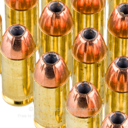 Large image of 40 S&W Ammo For Sale - 180 gr Jacketed Hollow Point XTP Hornady Ammunition In Stock - 20 Rounds