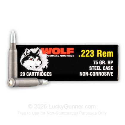 Image 2 of Wolf .223 Remington Ammo
