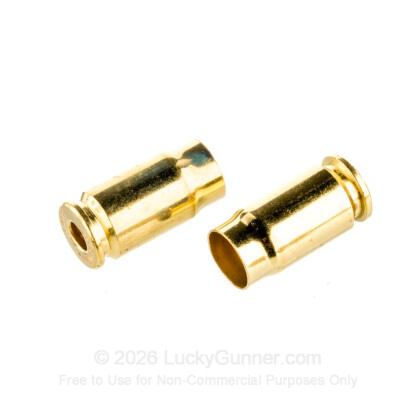 Large image of Bulk 357 SIG Casings For Sale - New Unprimed Brass Casings in Stock by Jagemann - 100 Casings