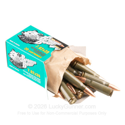 Image 3 of Brown Bear 7.62X39 Ammo