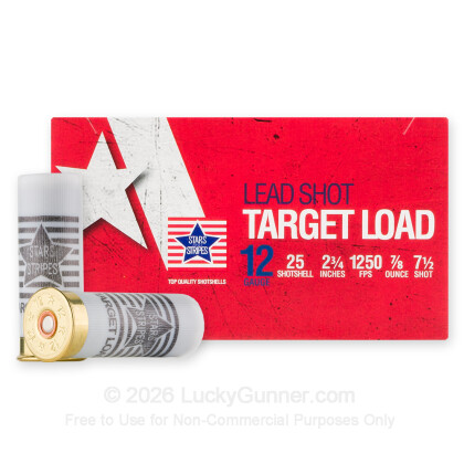 Image 1 of Stars & Stripes 12 Gauge Ammo