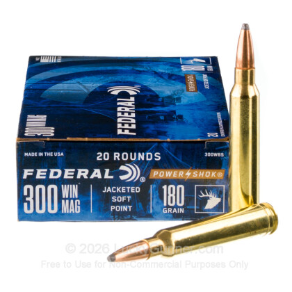 Image 1 of Federal .300 Winchester Magnum Ammo
