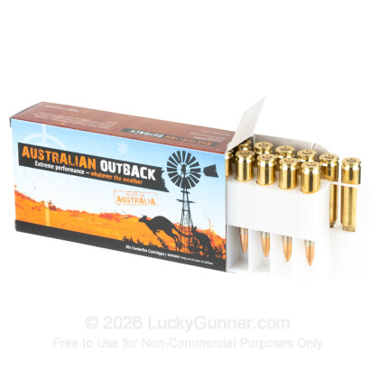Large image of Premium 243 Ammo For Sale - 70 Grain HPBT MatchKing Ammunition in Stock by Australian Outback - 20 Rounds