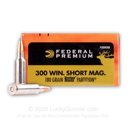 Image 1 of Federal 300 Winchester Short Magnum Ammo