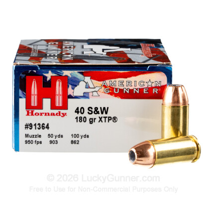 Image 2 of Hornady .40 S&W (Smith & Wesson) Ammo