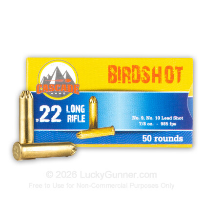Image 1 of Cascade International .22 Long Rifle (LR) Ammo