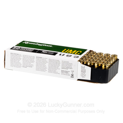 Large image of 45 ACP Ammo For Sale - 230 gr JHP - Remington UMC Ammunition In Stock - 50 Rounds