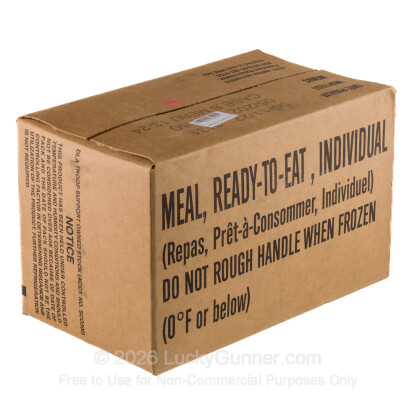 Large image of U.S. MIL-SPEC Meals, Ready-to-Eat (MREs) For Sale - Menu B