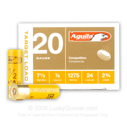 Image 2 of Aguila 20 Gauge Ammo