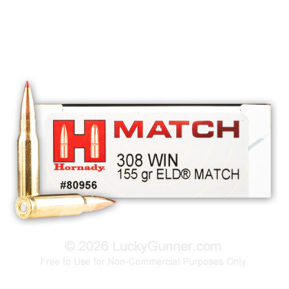 Image 1 of Hornady .308 (7.62X51) Ammo