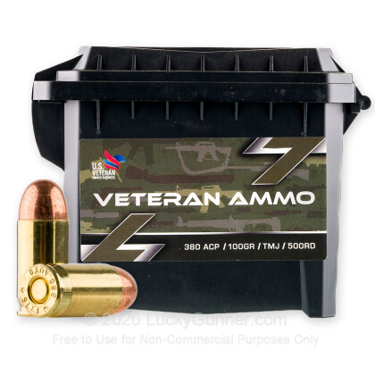 Image 1 of Veteran Ammo .380 Auto (ACP) Ammo