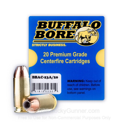 Image 2 of 40 S&W Ammo from Buffalo Bore Image 2 of Buffalo Bore .40 S&W (Smith & Wesson) Ammo