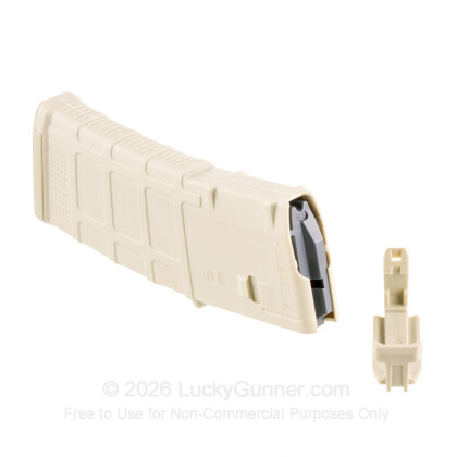 Large image of Premium 223 Rem Magazine For Sale - AR/M4 Gen 3 Sand Magazine in Stock by Magpul PMAG - 30 Round Magazine