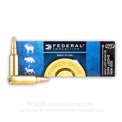 Image 2 of Federal 300 Winchester Short Magnum Ammo
