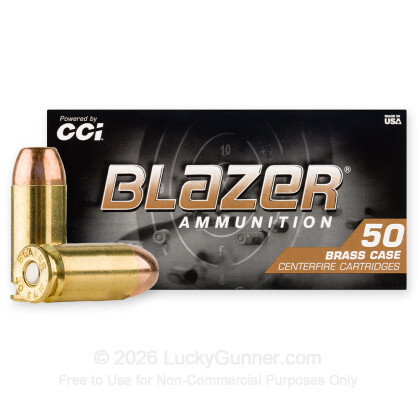 Image 2 of Blazer Brass .40 S&W (Smith & Wesson) Ammo