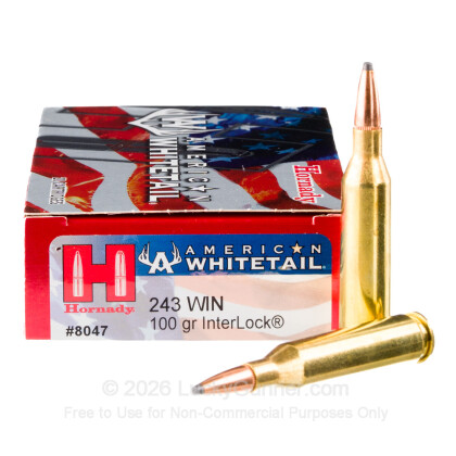 Image 1 of Hornady 243 Winchester Ammo