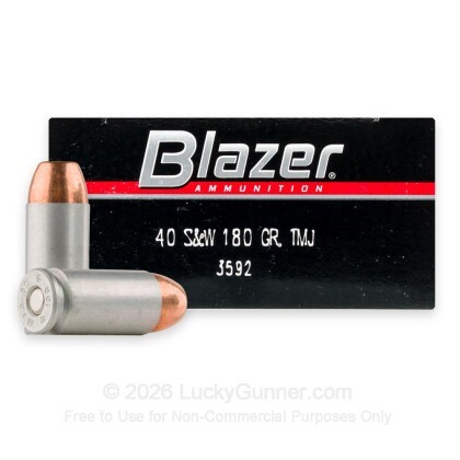 Image 1 of Blazer .40 S&W (Smith & Wesson) Ammo