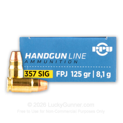 Image 2 of 357 Sig Ammo from Prvi Partizan Image 2 of Prvi Partizan .357 Sig Ammo