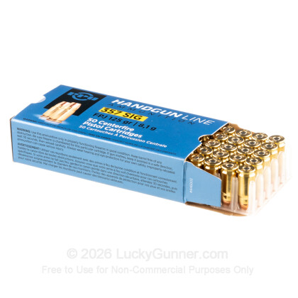 Image 3 of 357 Sig Ammo from Prvi Partizan Image 3 of Prvi Partizan .357 Sig Ammo