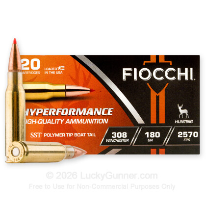 Image 2 of Fiocchi .308 (7.62X51) Ammo