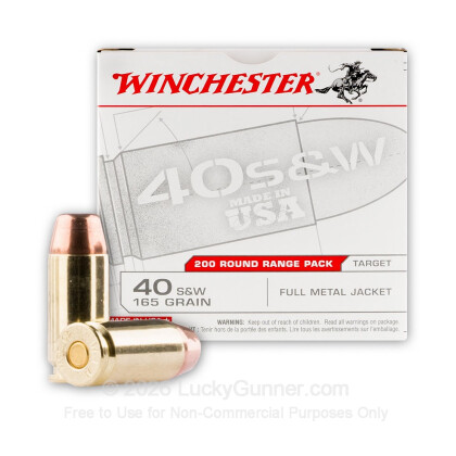 Image 2 of Winchester .40 S&W (Smith & Wesson) Ammo