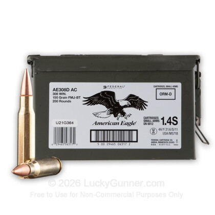 Image 1 of Federal .308 (7.62X51) Ammo