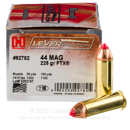 Image 2 of Hornady .44 Magnum Ammo