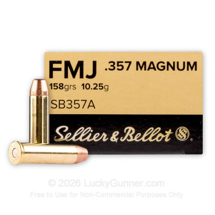 Image 1 of Sellier & Bellot .357 Magnum Ammo