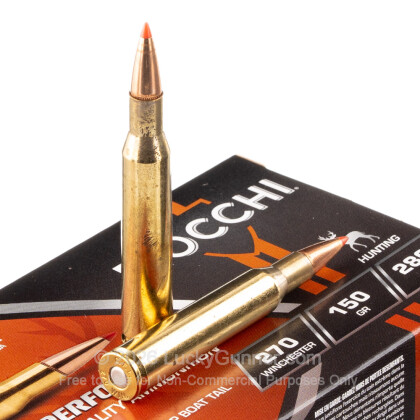 Image 3 of Shop by Popular Brand from Fiocchi Image 3 of Fiocchi .270 Winchester Ammo