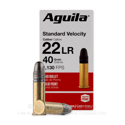 Image 2 of Aguila .22 Long Rifle (LR) Ammo