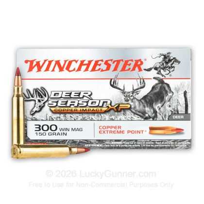 Image 1 of Winchester Ammo from Winchester Image 1 of Winchester .300 Winchester Magnum Ammo