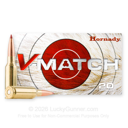 Large image of Hornady 6mm ARC Ammo For Sale - 80gr ELD-VT - 20 Rounds
