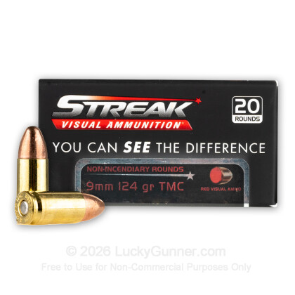 Image 1 of Streak 9mm Luger (9x19) Ammo