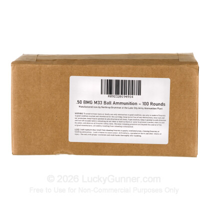 Image 1 of Lake City .50 BMG Ammo