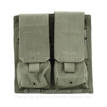 Large image of S.T.R.I.K.E. M4/M16 Double Mag Pouch (Holds 4) - Blackhawk - OD Green