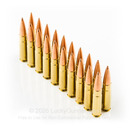 Large image of Premium 300 AAC Blackout Ammo For Sale - 125 gr Boat Tail Hollow Point - Sierra MatchKing - Gorilla Ammunition - 20 Rounds
