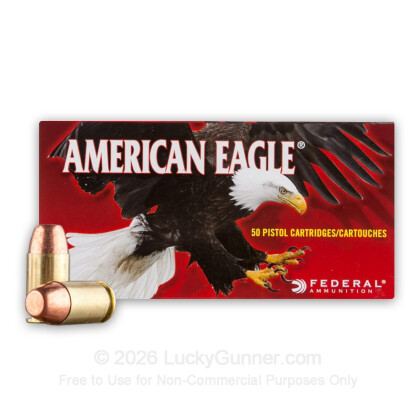 Large image of 45 GAP Ammo For Sale - 185 gr TMJ - Federal American Eagle Ammo Online