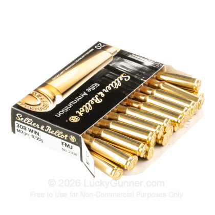 Image 3 of Sellier & Bellot .308 (7.62X51) Ammo