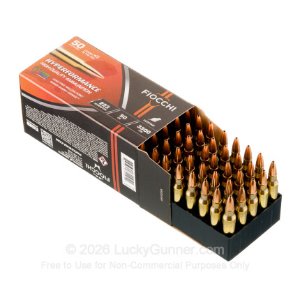 Image 3 of Fiocchi .223 Remington Ammo