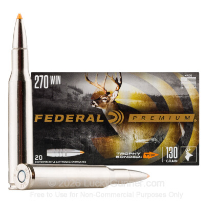 Image 2 of Federal .270 Winchester Ammo