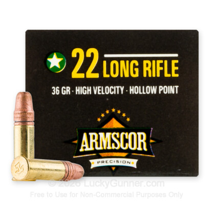 Image 2 of 22 LR Ammo from Armscor Image 2 of Armscor .22 Long Rifle (LR) Ammo
