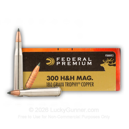 Image 7 of Federal Ammo from Federal Image 7 of Federal .300 H&H Magnum Ammo