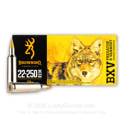 Image 1 of Browning .22-250 Remington Ammo