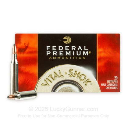 Image 2 of 25-06 Ammo from Federal Image 2 of Federal .25-06 Ammo