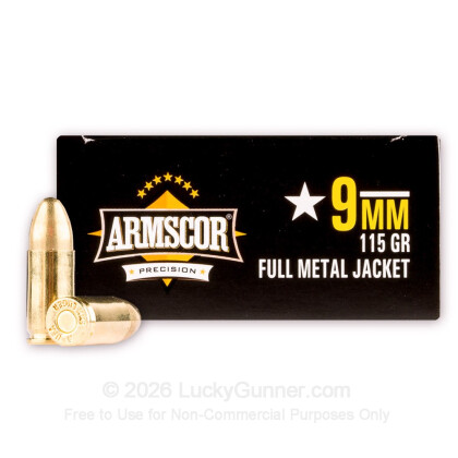 Image 1 of Armscor 9mm Luger (9x19) Ammo